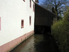 Schlossmhle Buchheim: Wasserrad