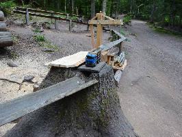 KugelWaldPfad Birkendorf: Bahn der Holzverarbeitung
