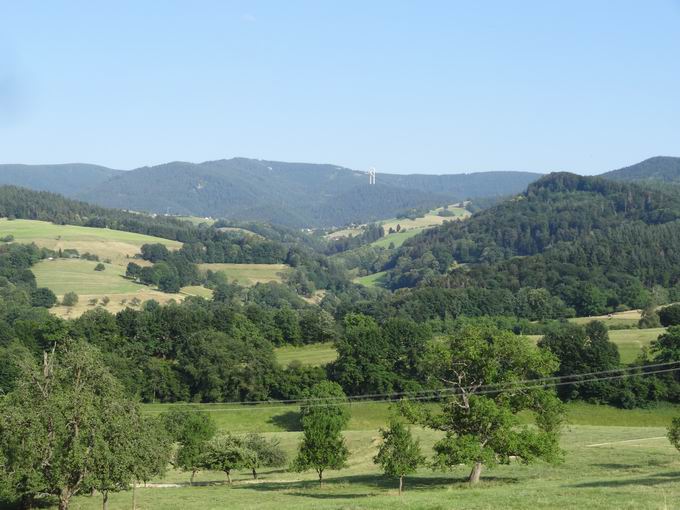 Wohnplatz Schnberg Au: Blick Katzental