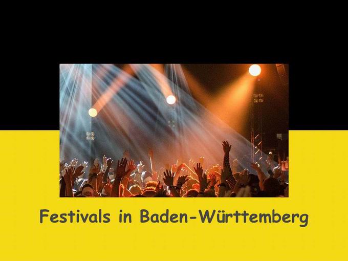 Festivals in Baden-Wrttemberg