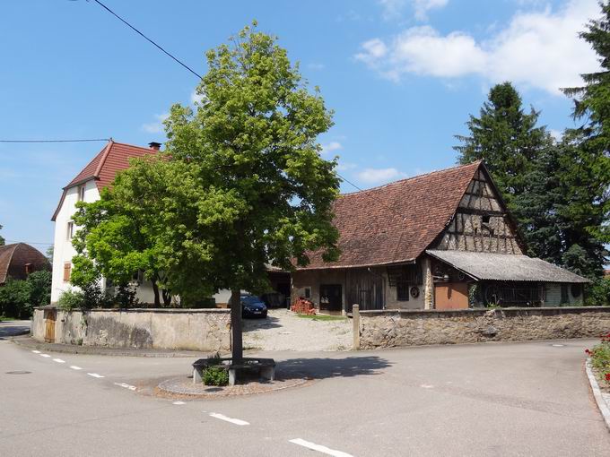 Lindenstrae und Poststrae Scherzingen