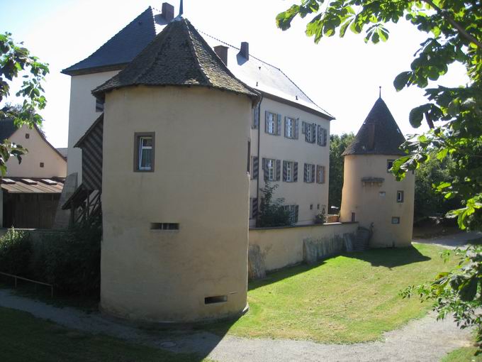 Schloss Kirchhofen: Westansicht