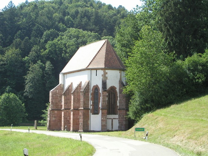 Klosterkapelle Tennenbach: Westansicht