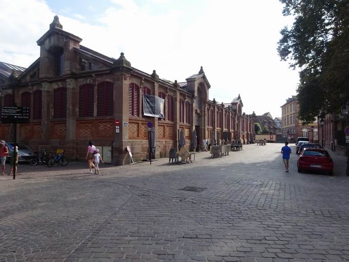 Westansicht Markthalle Colmar