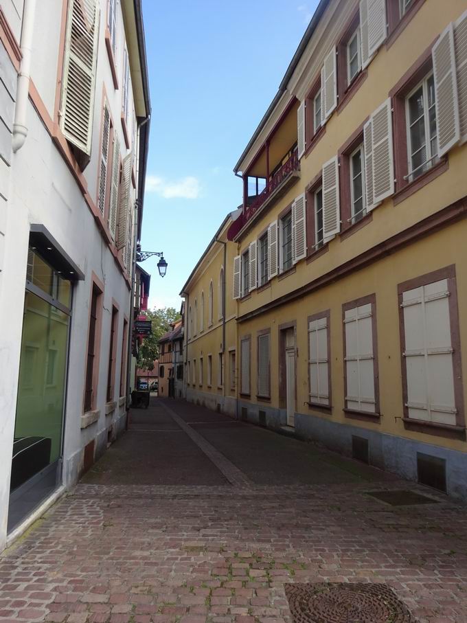 Rue des Tilleuls in Colmar