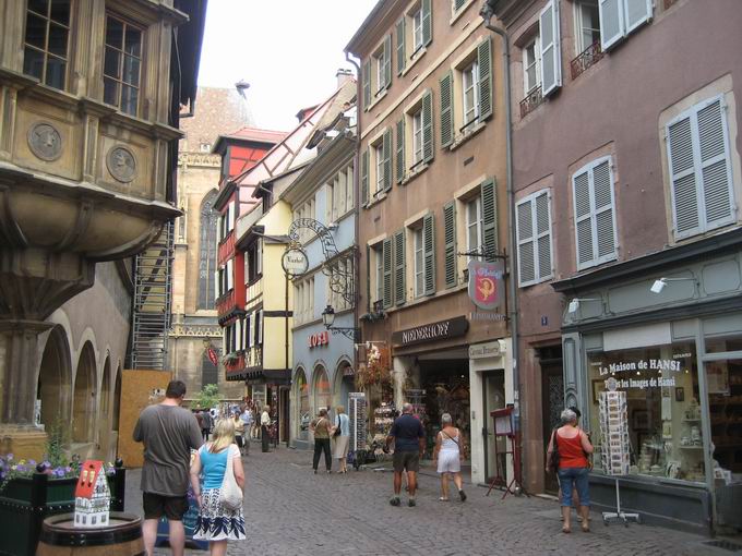 Rue Mercire in Colmar