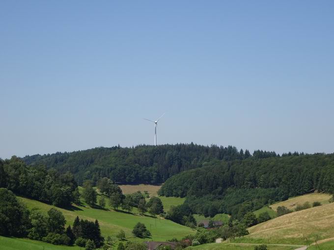 Windrad auf dem Hohe Eck (601m)