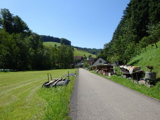 Nordansicht Wohnplatz Ludinmhle im Brettental