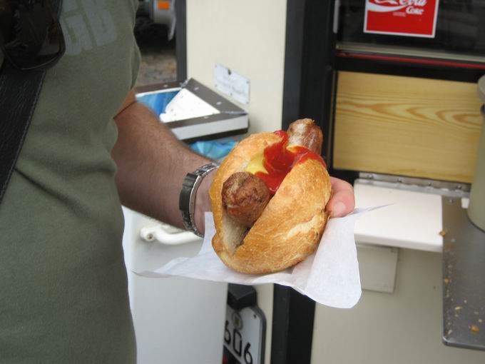 Mnstermarkt Freiburg: Mnsterplatzwurst