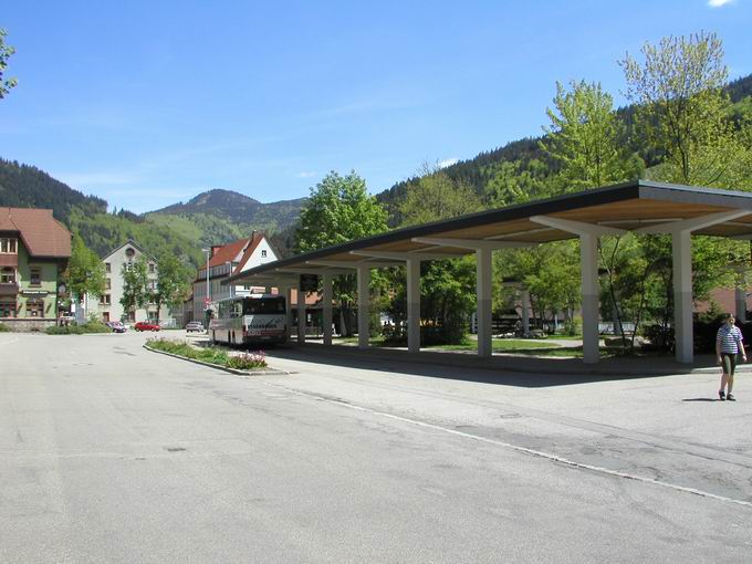 Busbahnhof in Todtnau