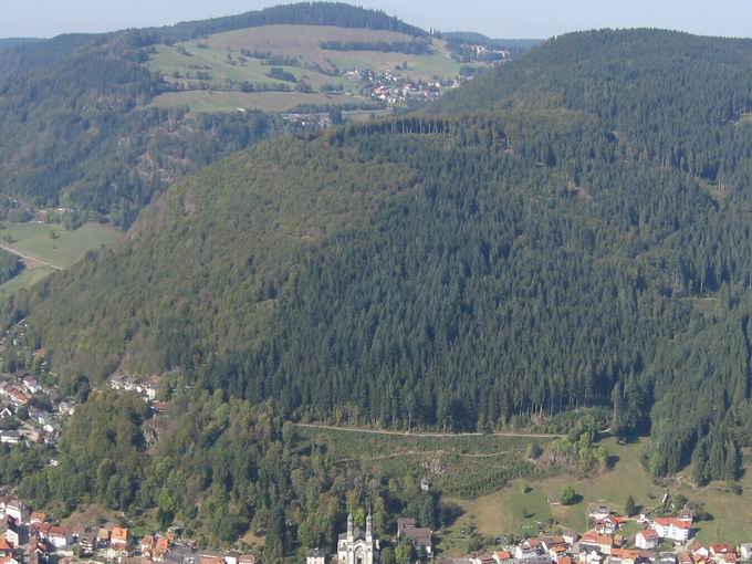 Berg Hoch (974m) bei Todtnau