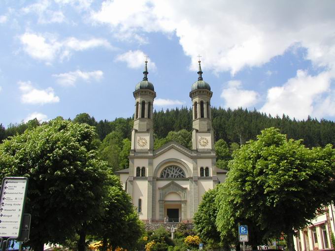 Kirche St. Johannes der Tufer Todtnau