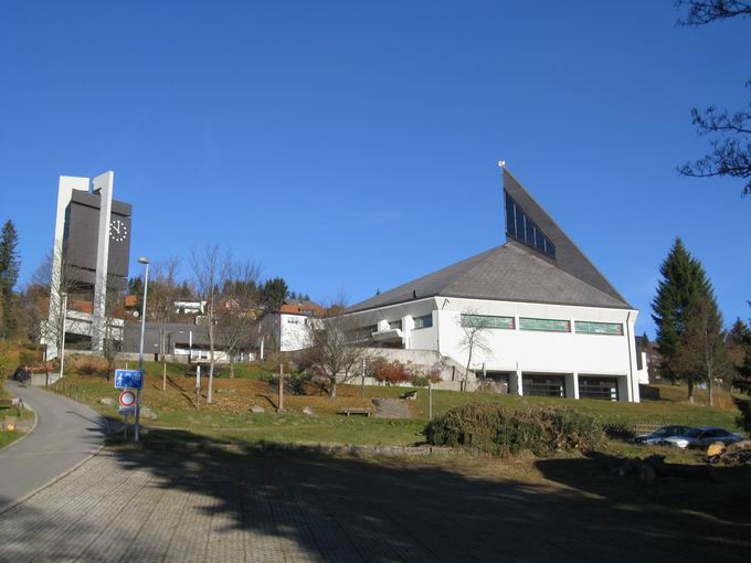 Sdansicht Kirche St. Jakobus der ltere in Todtnauberg