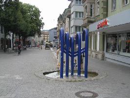Steinbrckstrae Bad Sckingen: Wasserspiel