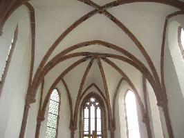 Kreuzrippengewlbe Klosterkapelle Tennenbach