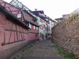 Rue de l`Enceinte in Colmar