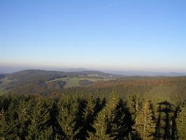 Hnersedelturm: Nordblick