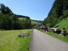 Nordansicht Wohnplatz Ludinmhle im Brettental