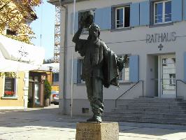 Bronzestatue Der Jger von Soest