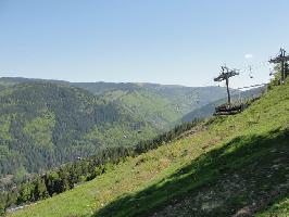 Berggasthof Hasenhorn: Blick Feldberg