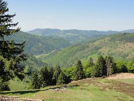 Berggasthof Hasenhorn: Blick Wiesental