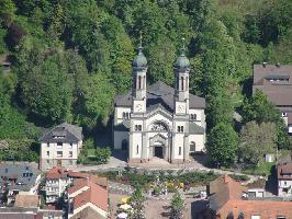 Katholische Pfarrkirche Todtnau: Ostansicht