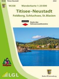 Literaturtipp: Wanderkarte Titisee-Neustadt (W258)