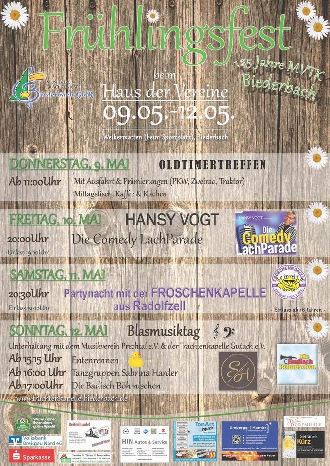 Frhlingsfest Biederbach 2024