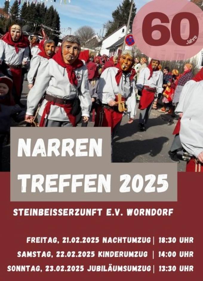 Narrentreffen Worndorf 2025